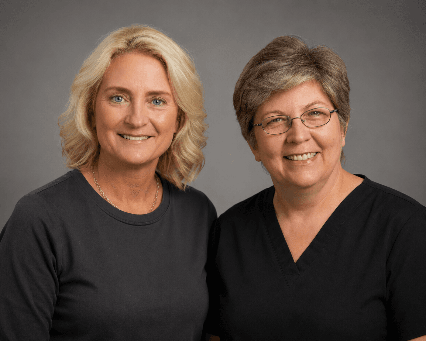 Cindy Dean, CNM, APN and Carolyn Bottone-Post, CNM, DNP, FACNM — providers at Peak Medical Wellness